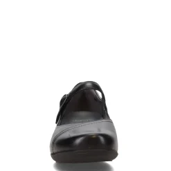Dansko Flats|Women's , Fawna Mary Jane - Wide Width Black