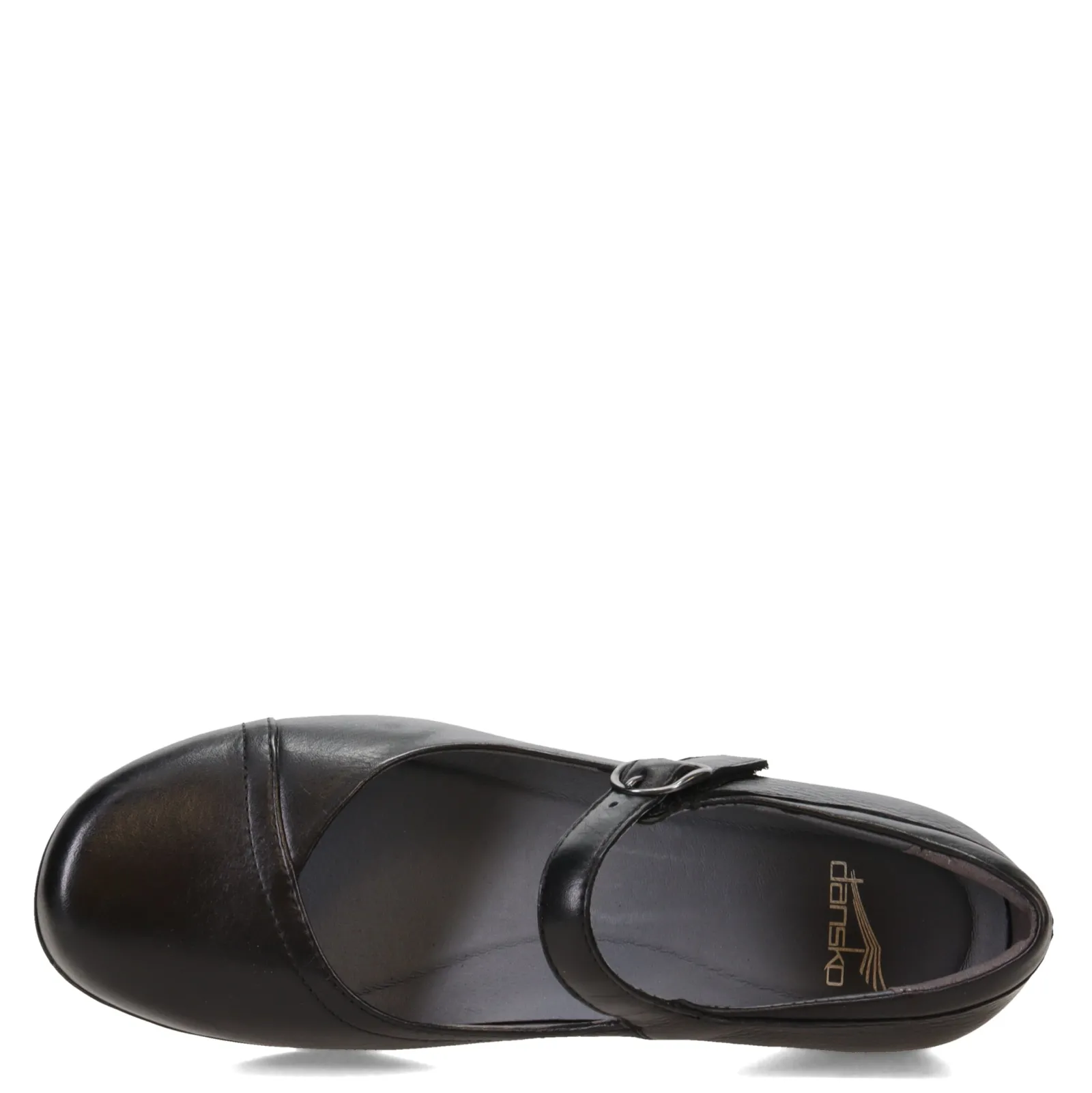 Dansko Flats|Women's , Fawna Mary Jane - Wide Width Black
