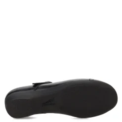 Dansko Flats|Women's , Fawna Mary Jane - Wide Width Black