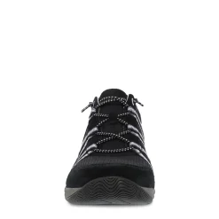 Dansko Slip-On Shoes|Women's , Harlyn Sneaker - Wide WIdth Black