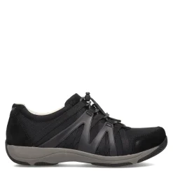 Dansko Sneakers & Athletic|Women's , Henriette Sneaker - Wide Width Black/Grey