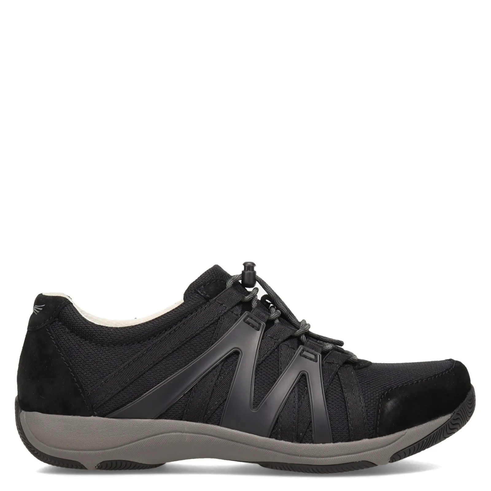 Dansko Sneakers & Athletic|Women's , Henriette Sneaker - Wide Width Black/Grey