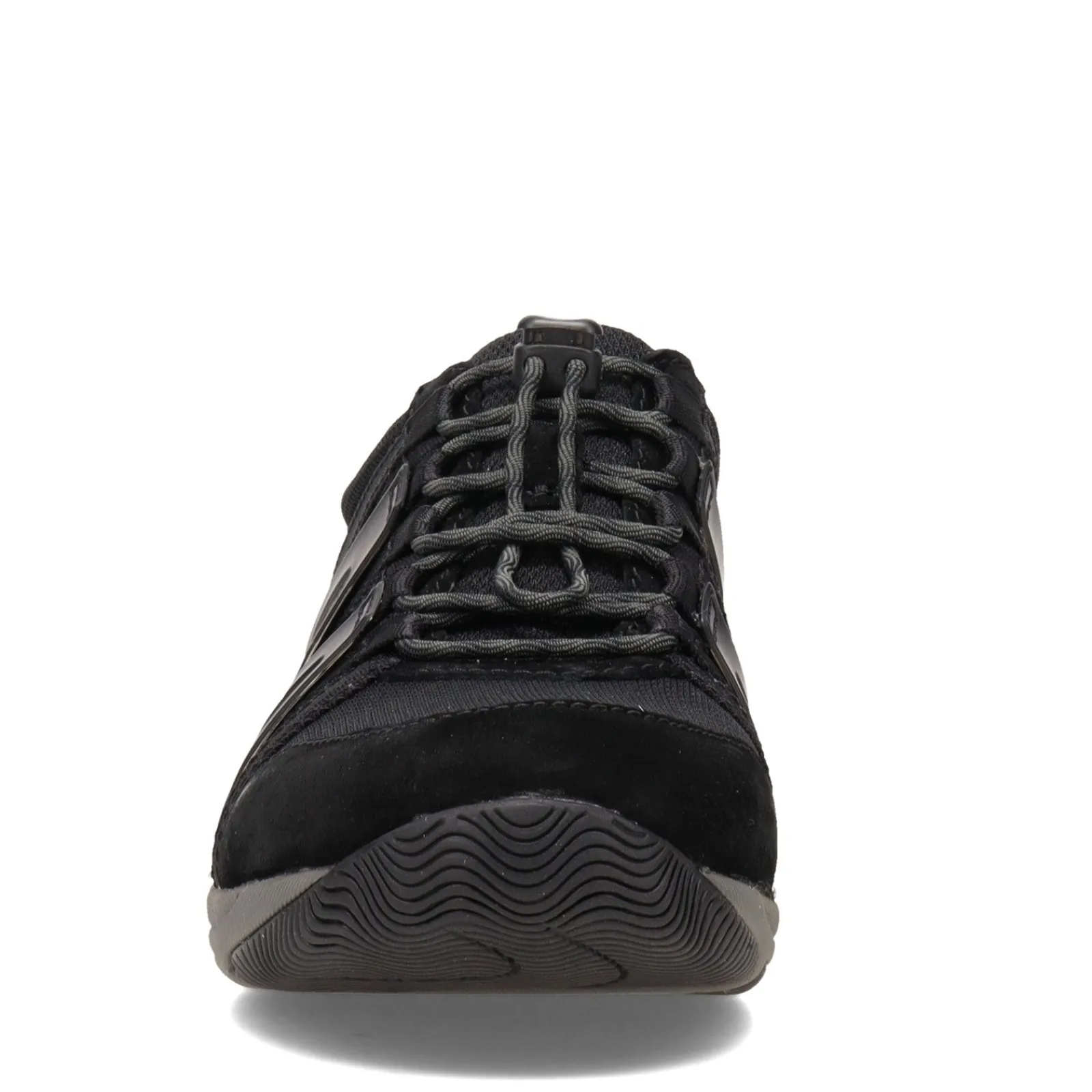 Dansko Sneakers & Athletic|Women's , Henriette Sneaker - Wide Width Black/Grey