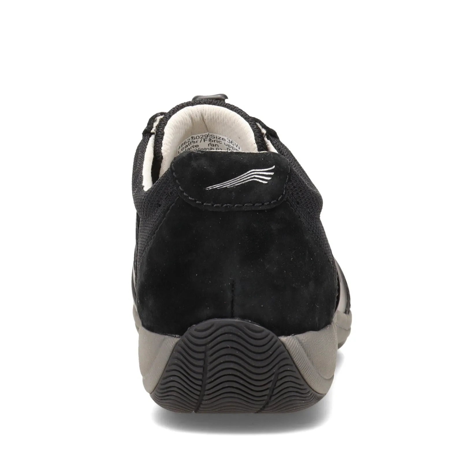 Dansko Sneakers & Athletic|Women's , Henriette Sneaker - Wide Width Black/Grey