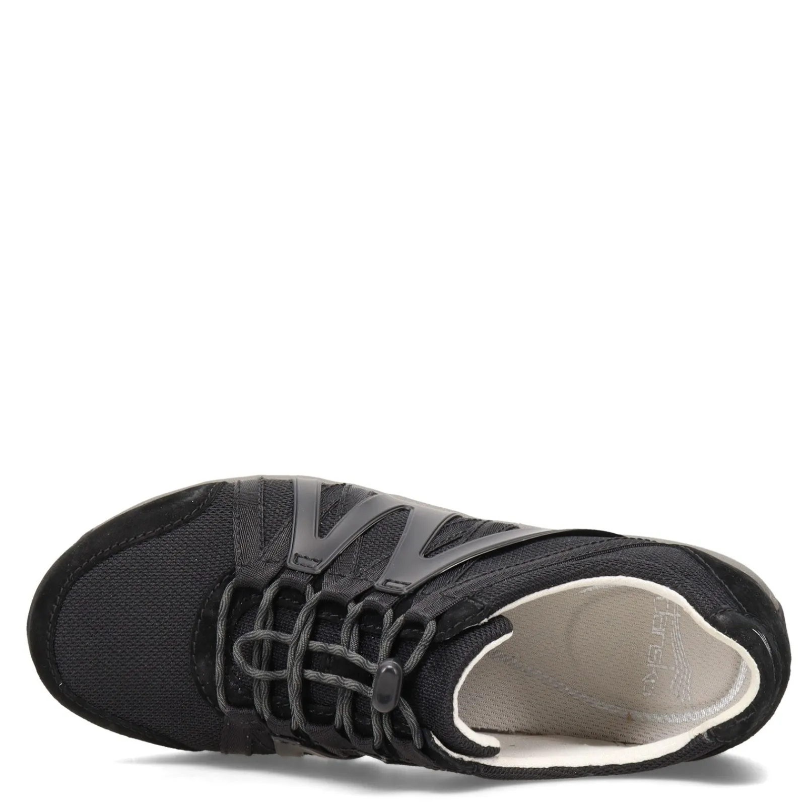 Dansko Sneakers & Athletic|Women's , Henriette Sneaker - Wide Width Black/Grey
