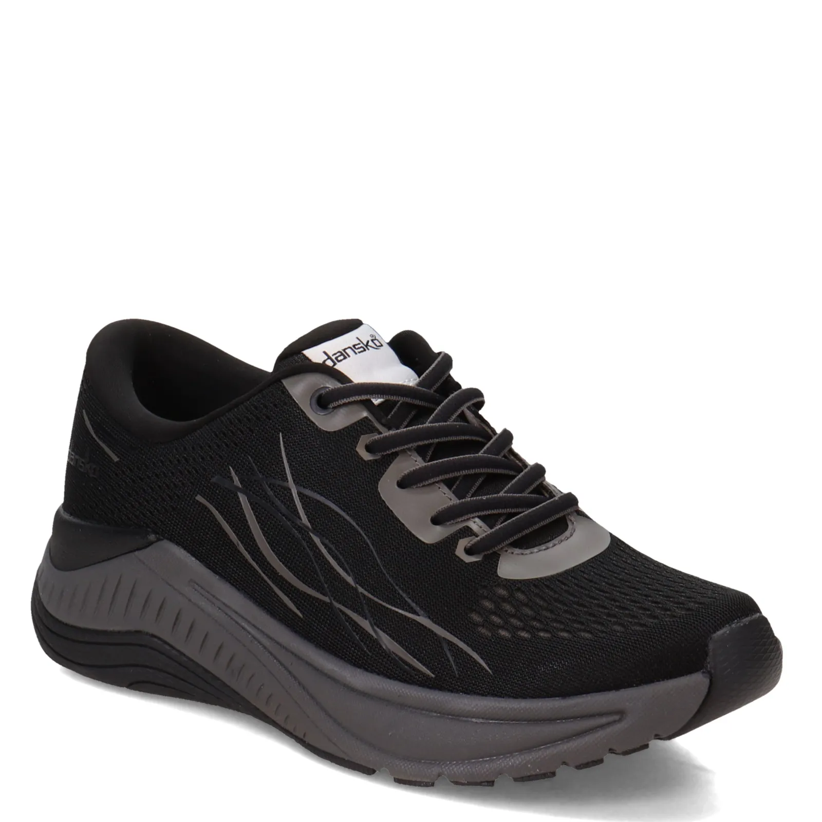 Dansko Sneakers & Athletic|Women's , Pace Sneaker Black/Grey