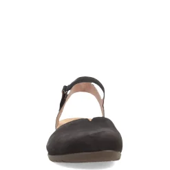 Dansko Sandals|Women's , Rowan Flat Black