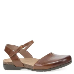 Dansko Flats|Women's , Rowan Flat Tan