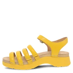 Dansko Sandals|Women's , Roxie Sandal Yellow