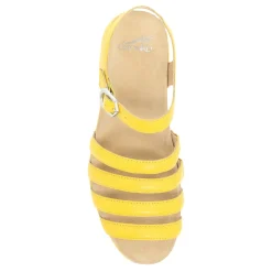 Dansko Sandals|Women's , Roxie Sandal Yellow
