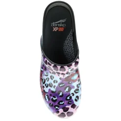 Dansko Work & Safety|Women's , XP 2.0 Clog Purple Leopard Patent