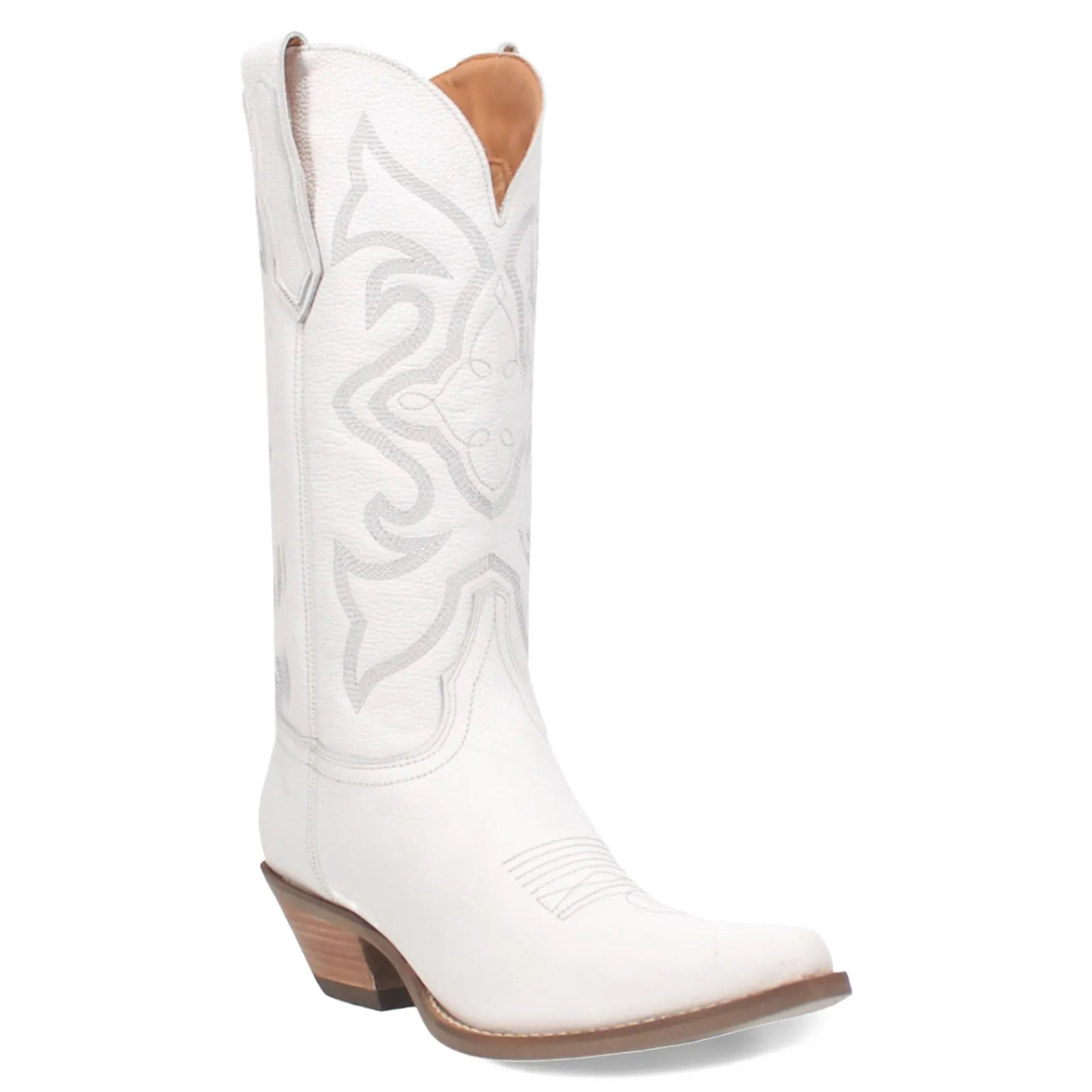 Dingo Boots|Women's , Out West Boot White Smooth