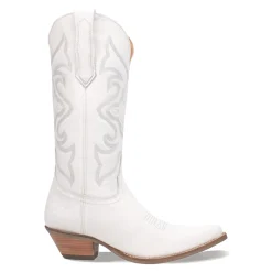 Dingo Boots|Women's , Out West Boot White Smooth