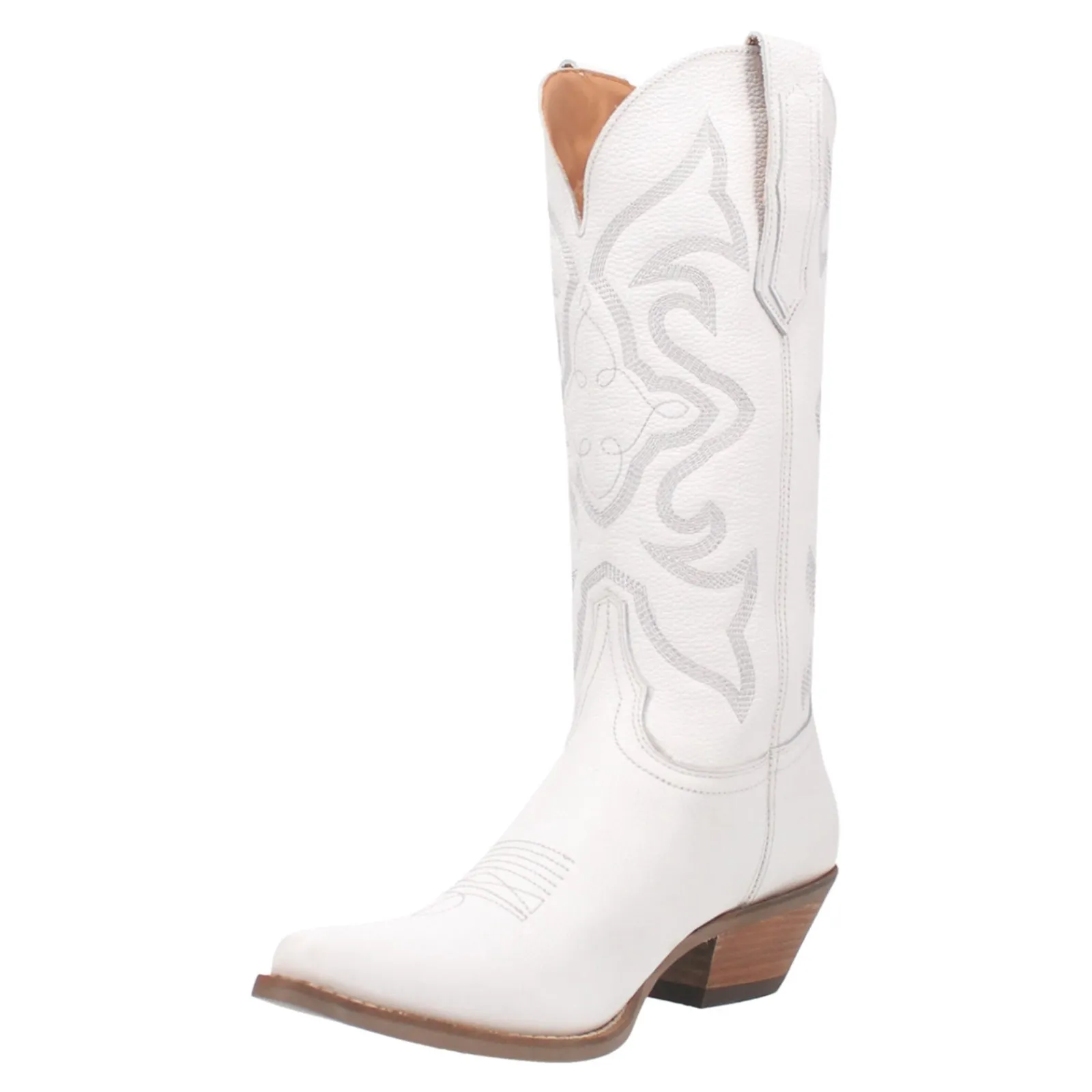 Dingo Boots|Women's , Out West Boot White Smooth