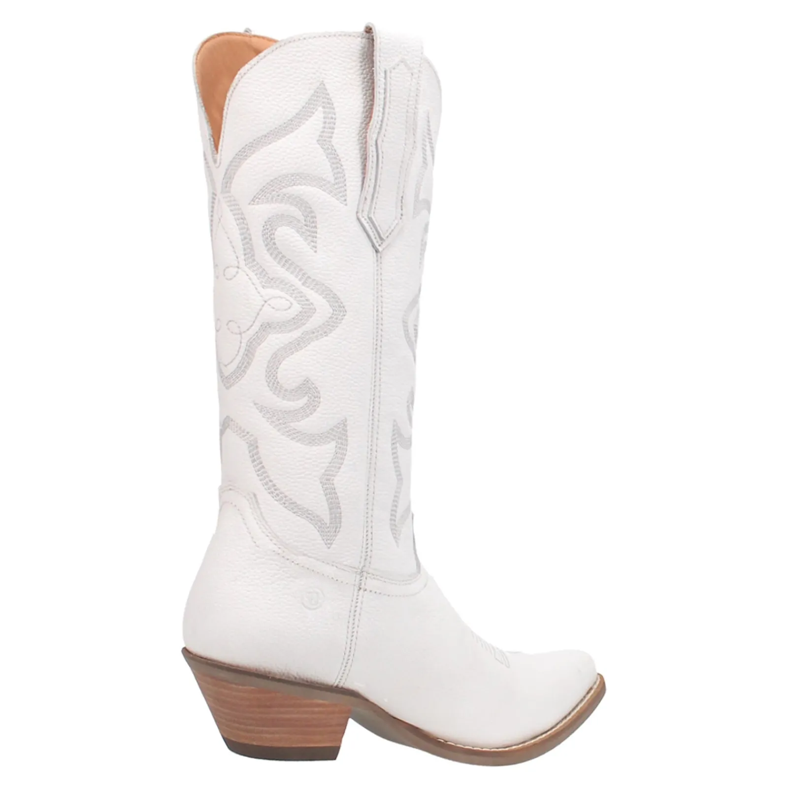 Dingo Boots|Women's , Out West Boot White Smooth