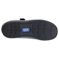 Drew Shoes Flats|Women's Drew, Rose Mary Jane Black Leather