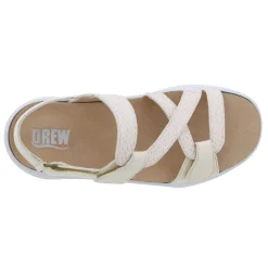 Drew Shoes Sandals|Women's Drew, Serenity Sandal Cream