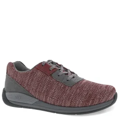 Drew Shoes Sneakers & Athletic|Women's Drew, Terrain Sneaker Wine/Grey Knit