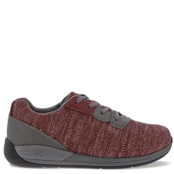 Drew Shoes Sneakers & Athletic|Women's Drew, Terrain Sneaker Wine/Grey Knit