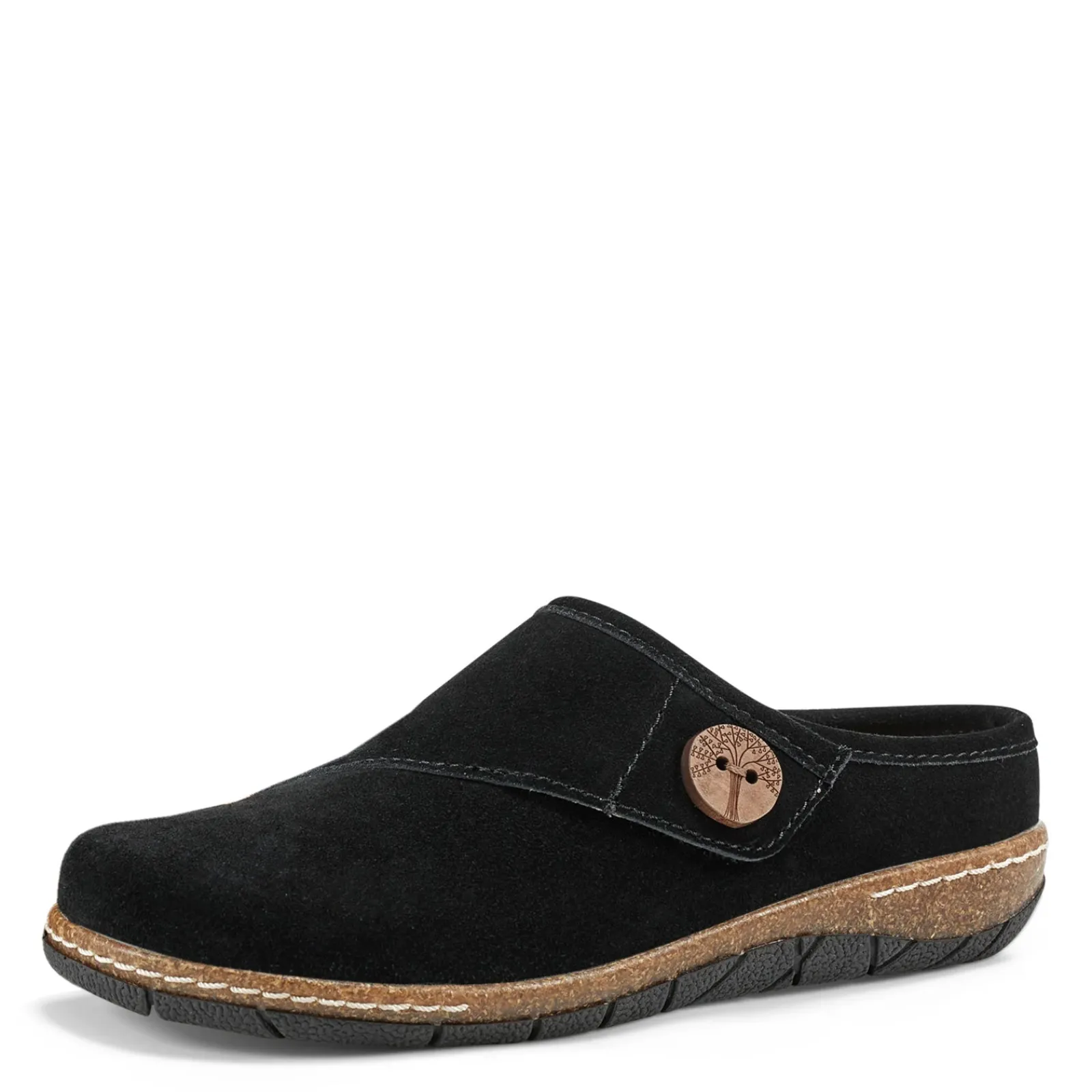 Earth Origins Clogs & Mules|Women's Earth, Ezra Clog Black Suede