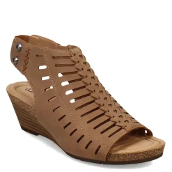Earth Sandals|Women's , Hana 3 Sandal Cognac