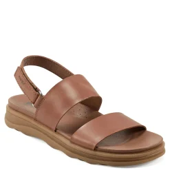 Earth Sandals|Women's , Leah Sandal Mid Brown