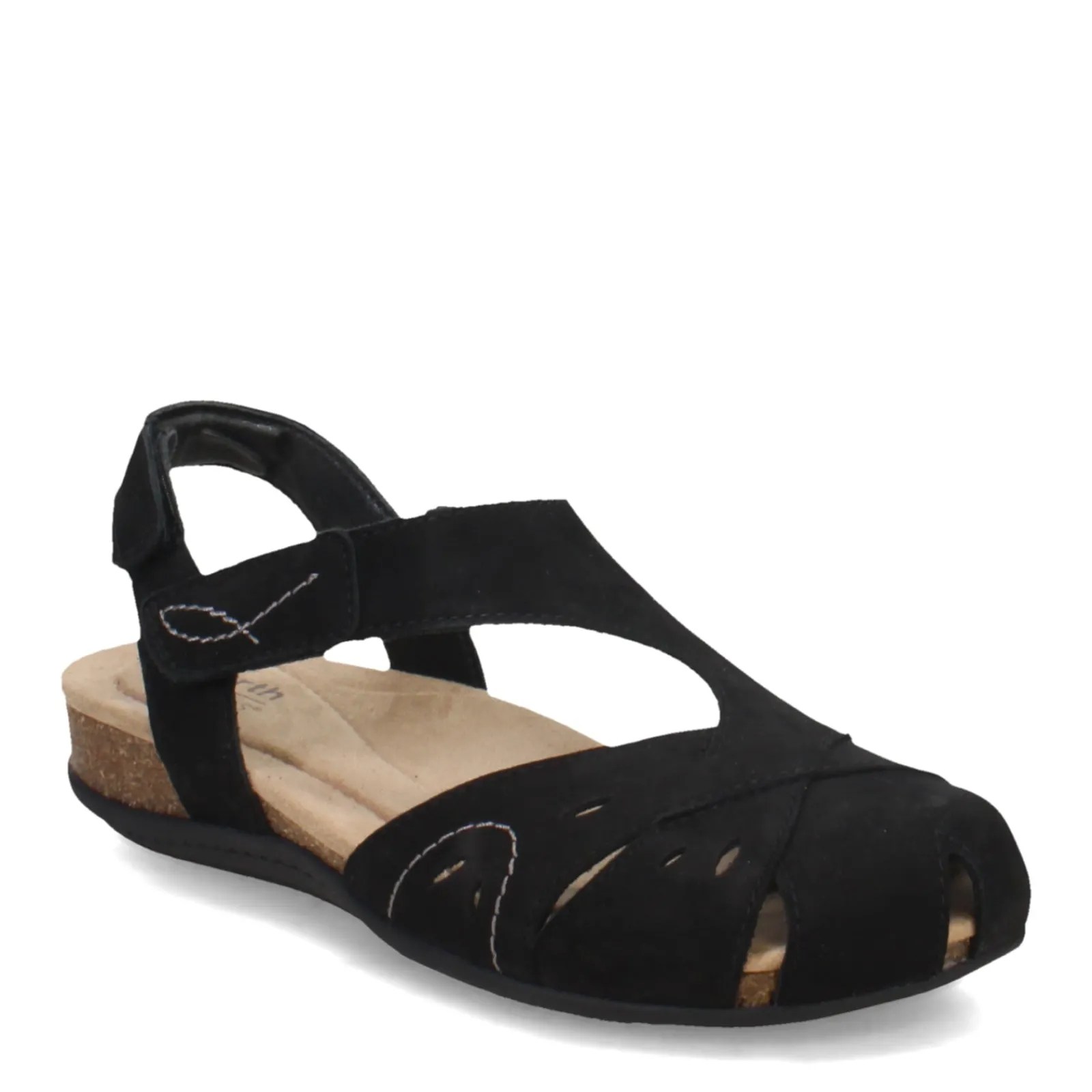 Earth Origins Sandals|Women's , Birdine Slip-On Black