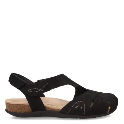 Earth Origins Sandals|Women's , Birdine Slip-On Black