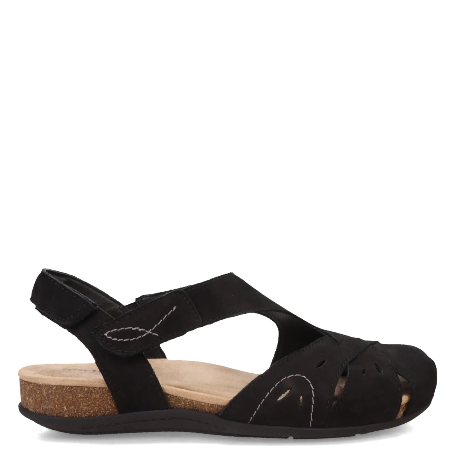 Earth Origins Sandals|Women's , Birdine Slip-On Black