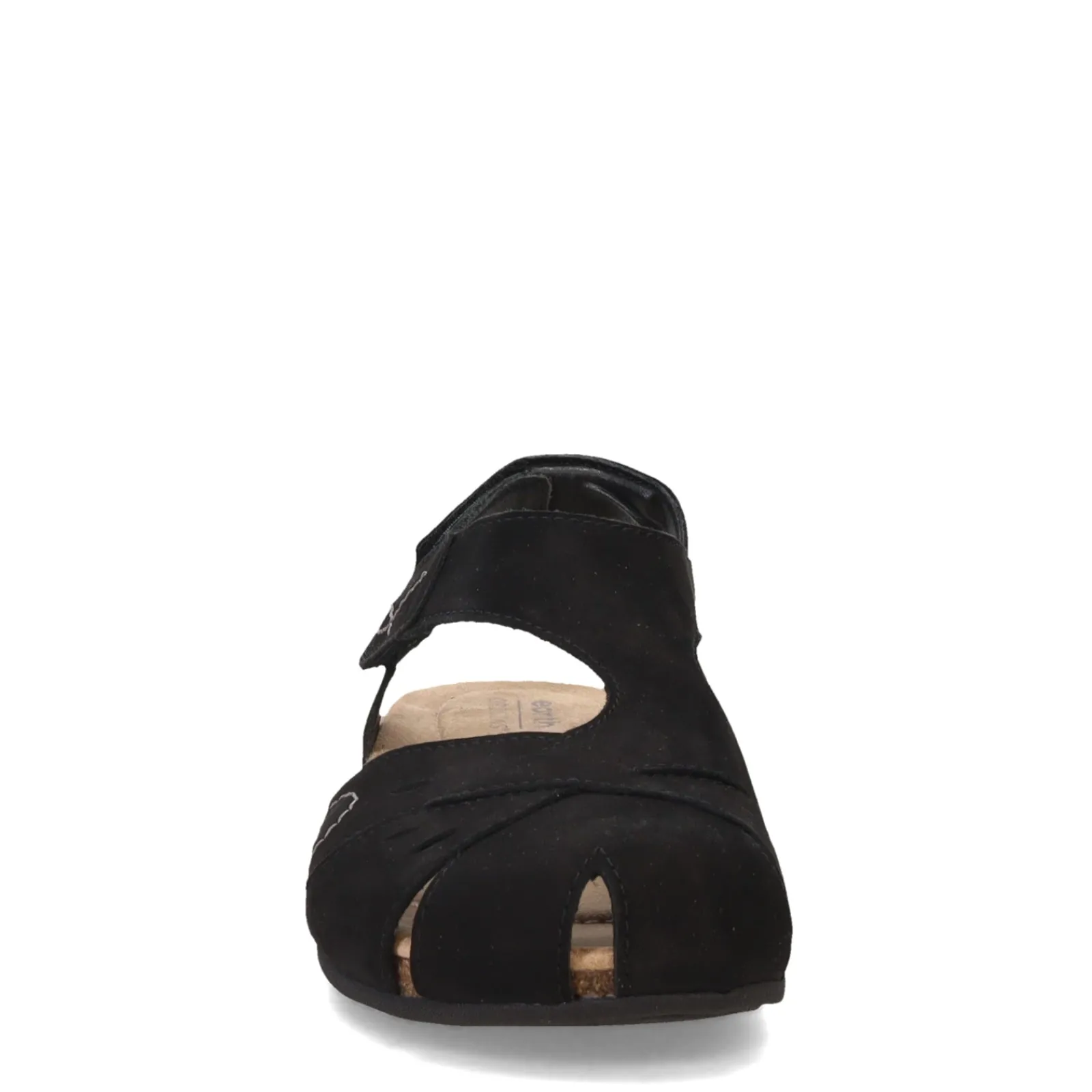 Earth Origins Sandals|Women's , Birdine Slip-On Black