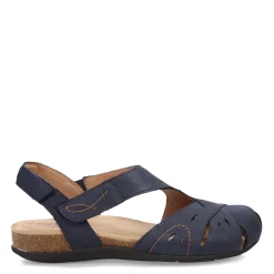 Earth Origins Sandals|Women's , Birdine Slip-On Blueberry