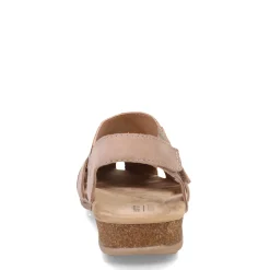 Earth Origins Sandals|Women's , Birdine Slip-On Coco Light Brown