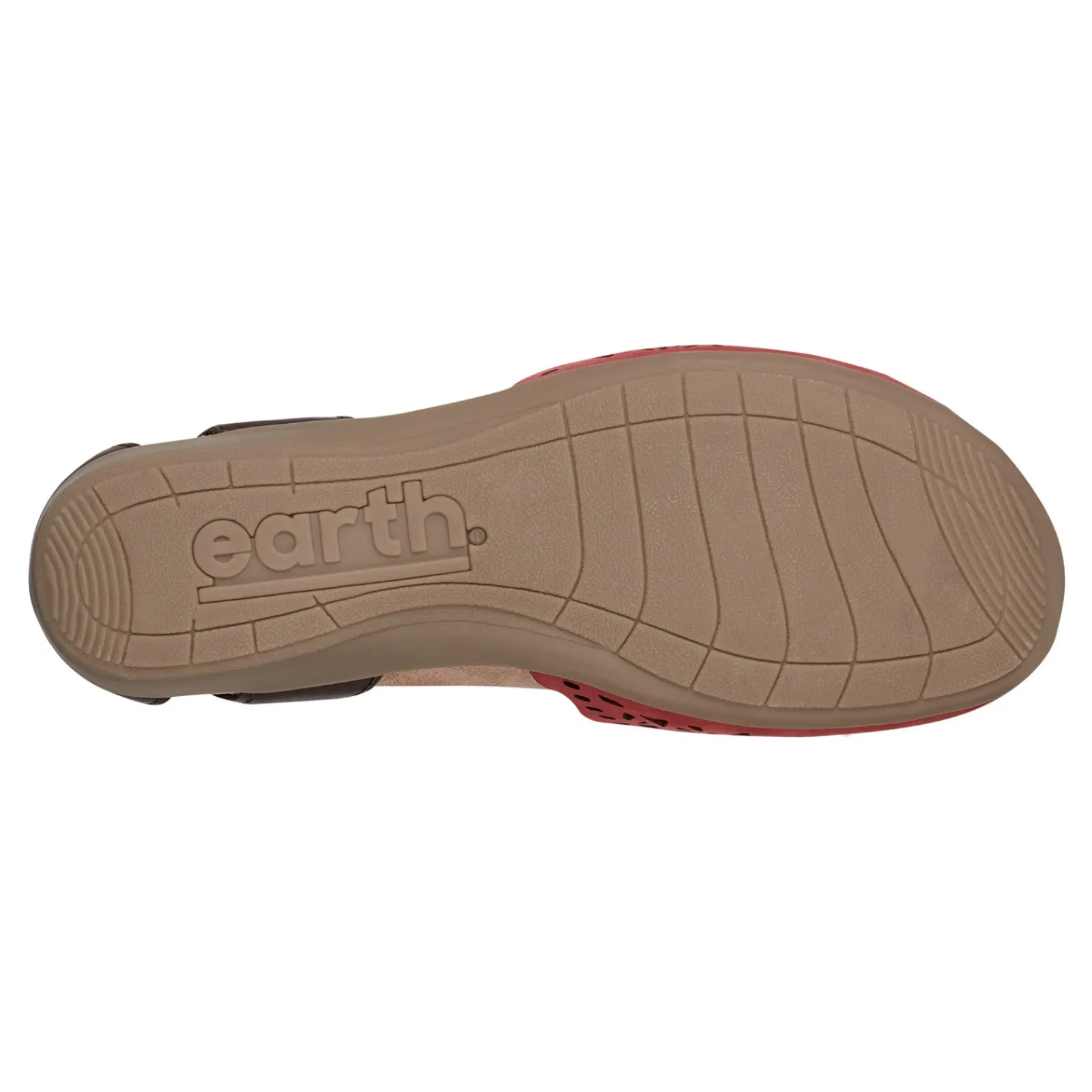 Earth Origins Sandals|Women's , Bronnie Flat Pink Coral