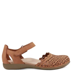 Earth Origins Flats|Women's , Bronnie Flat Cognac