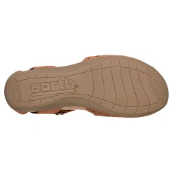 Earth Origins Flats|Women's , Bronnie Flat Cognac