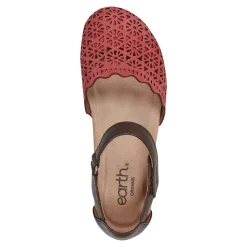 Earth Origins Flats|Women's , Bronnie Flat Pink Coral