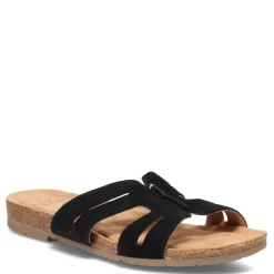 Earth Origins Sandals|Women's , Lyndon Luna Sandal Black Suede
