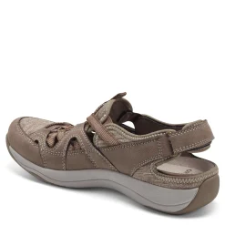 Earth Origins Sandals|Women's , Sid Slip-On Sedona Brown
