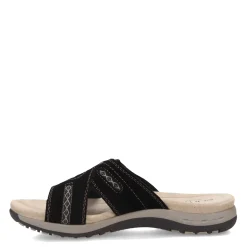 Earth Origins Sandals|Women's , Sizzle Sandal Black Suede