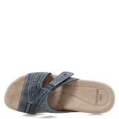 Earth Origins Sandals|Women's , Sizzle Slide Sandal Navy