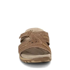 Earth Origins Sandals|Women's , Sizzle Slide Sandal Brown