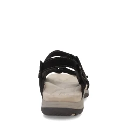 Earth Origins Sandals|Women's , Sophie Sandal Black Suede