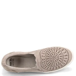 Earth Origins Flats|Women's , Zeni Zelle Slip-On Taupe