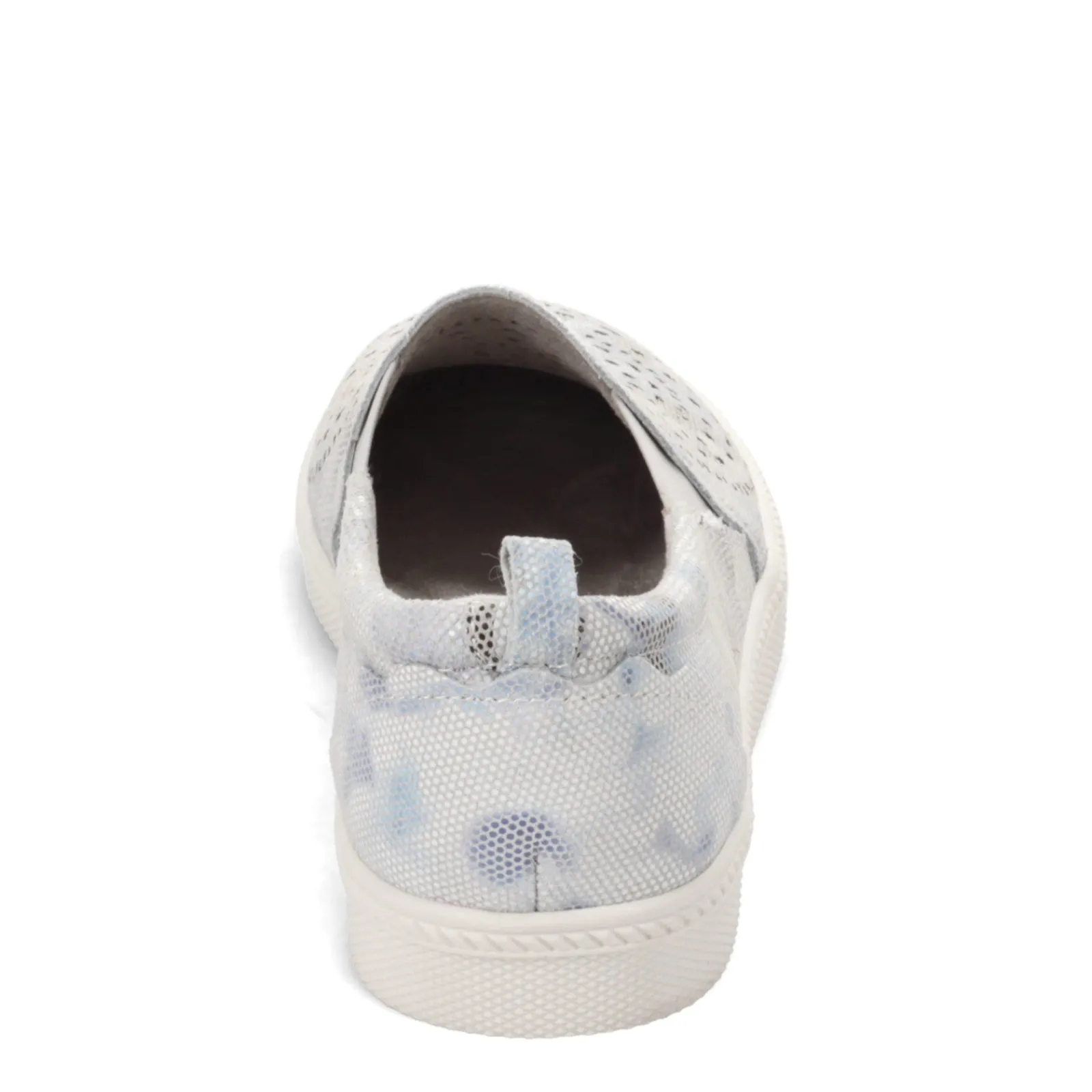 Earth Origins Flats|Women's , Zeni Zelle Slip-On White Multi