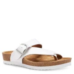 Eastland Sandals|Women's , Shauna Sandal White