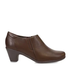 Easy Spirit Boots|Women's , Caine 3 Shootie Dark Brown