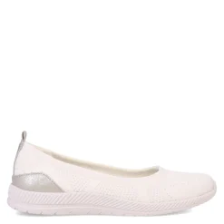 Easy Spirit Flats|Women's , Glitz 2 Slip-On White