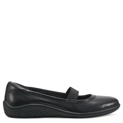 Easy Spirit Flats|Women's , Golden Flat Black