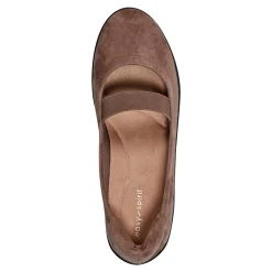Easy Spirit Flats|Women's , Golden Flat Taupe