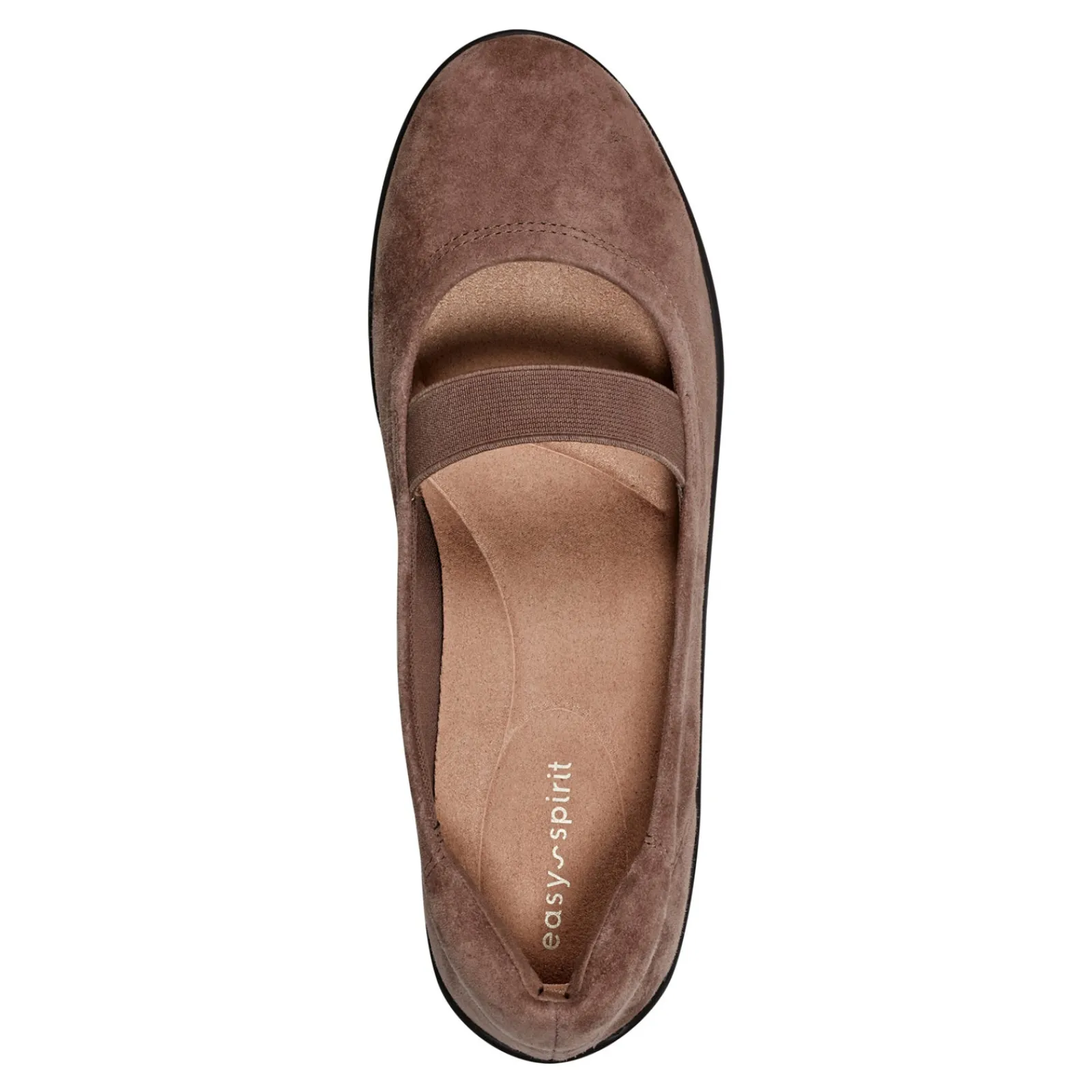 Easy Spirit Flats|Women's , Golden Flat Taupe